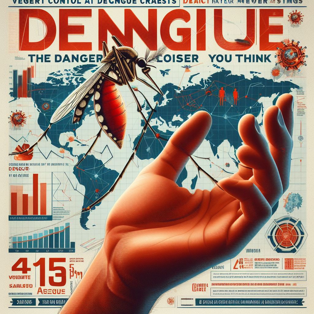 aumento nos casos de dengue em todo o mundo